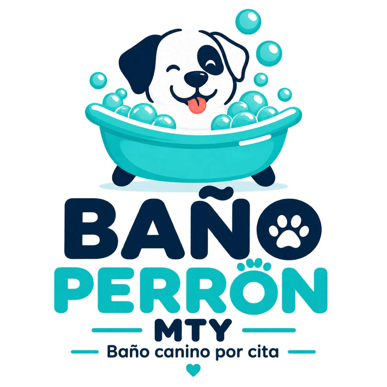 Logo Baño Perrón MTY